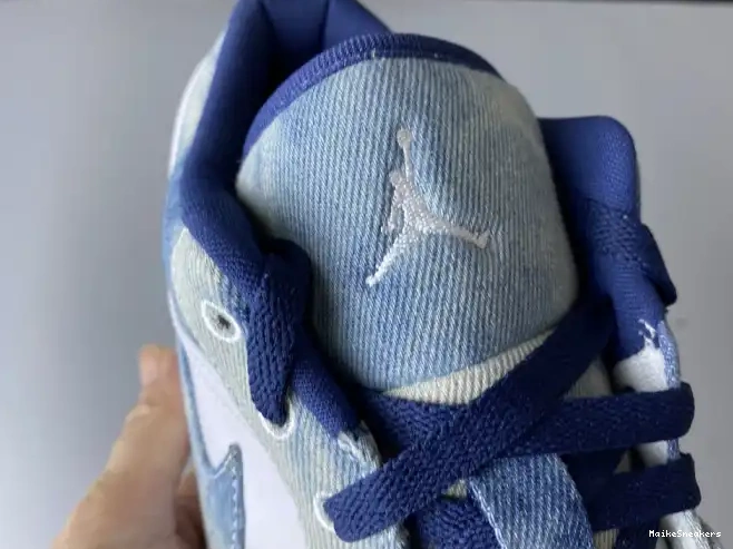 MaikeSneakers Washed CZ8455-100 Denim Low 1 Jordan Air 0524